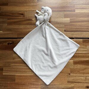 Jellycat Elephant Security Blanket Lovey Baby Plush Soother Toy Beige Retired